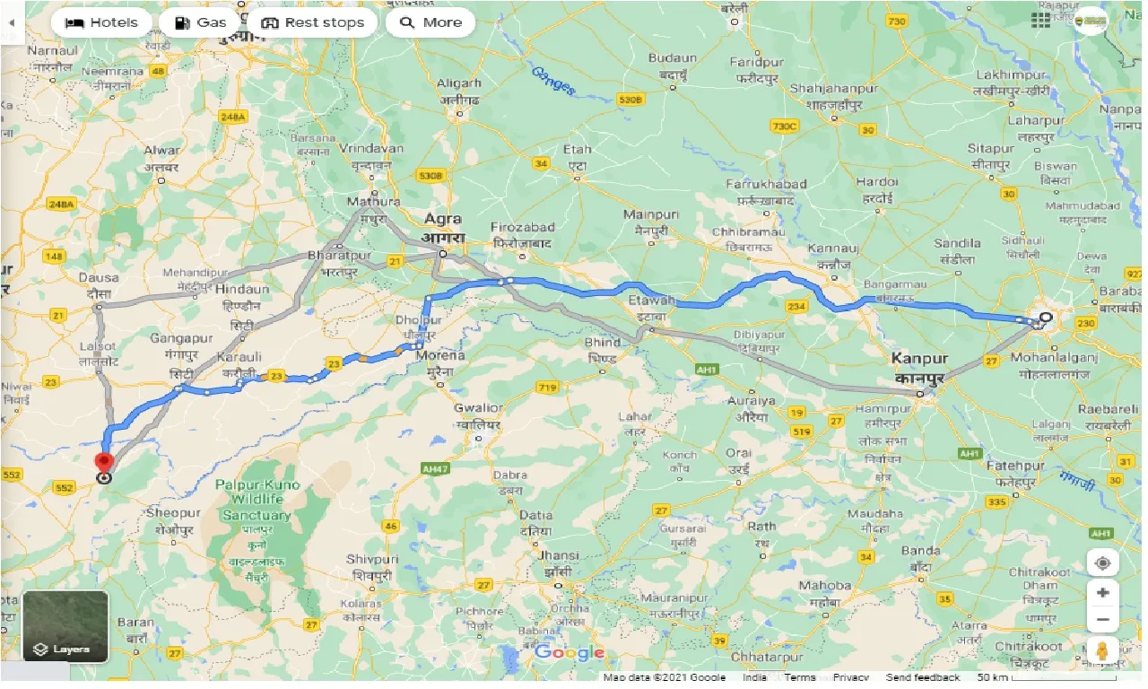 lucknow-to-sawai-madhopur-round-trip