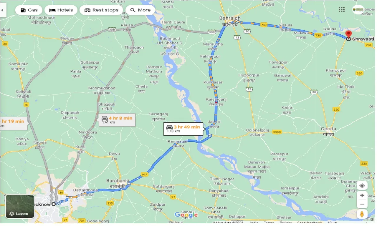 lucknow-to-shravasti-round-trip
