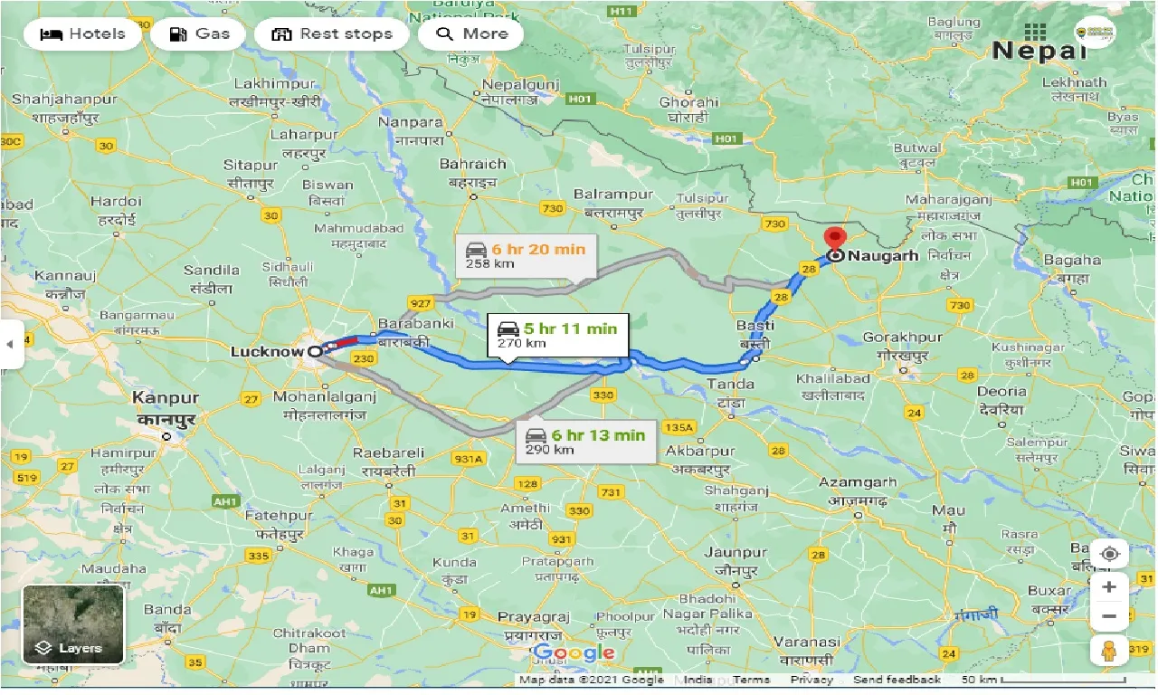 lucknow-to-siddharthnagar-outstation