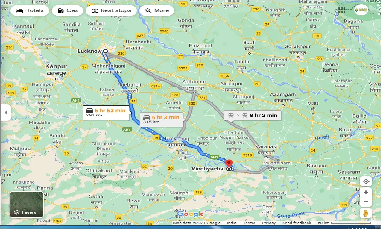 lucknow-to-vindhyachal-outstation
