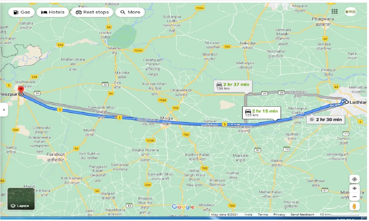 ludhiana-to-firozpur-one-way