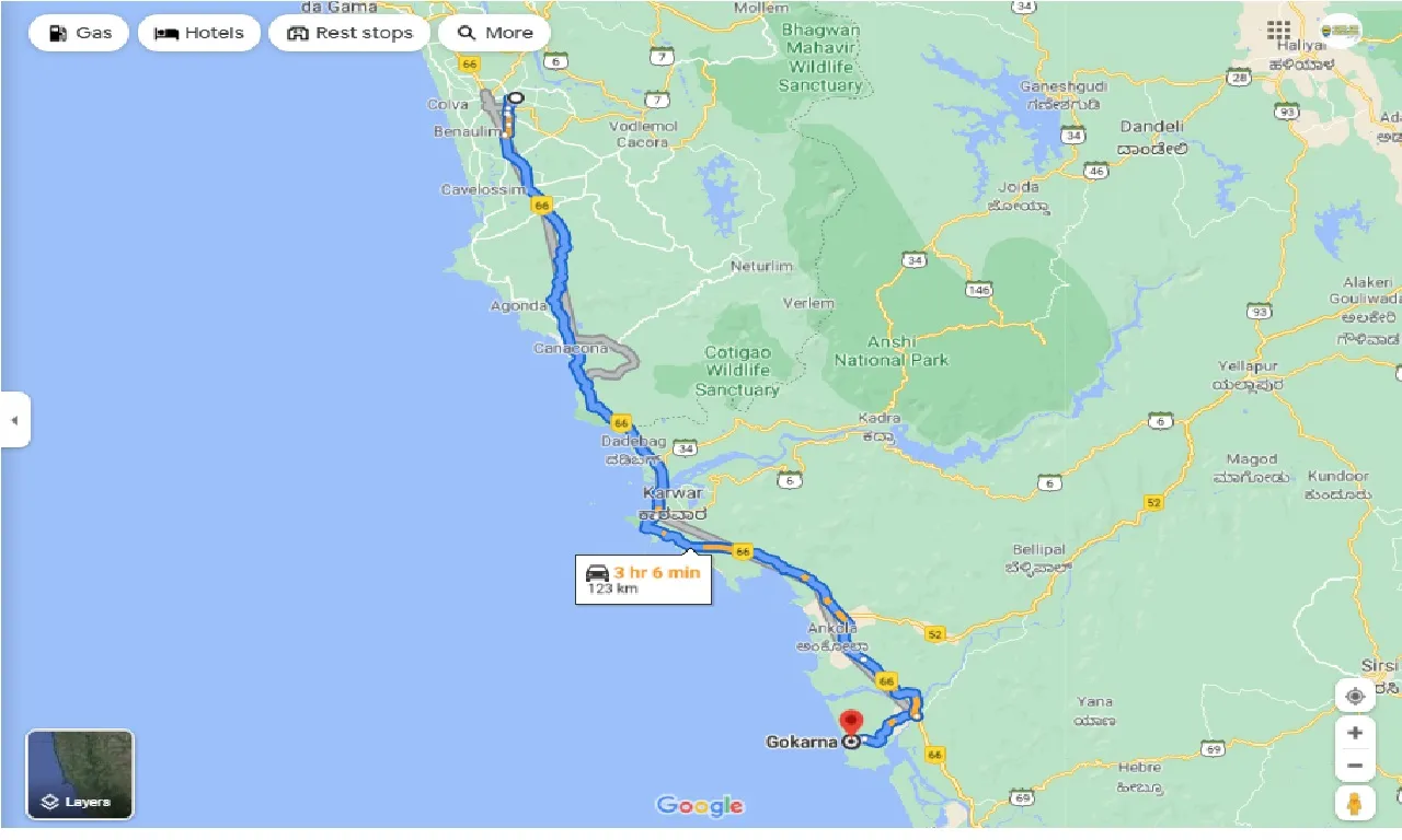 madgaon-to-gokarna-one-way