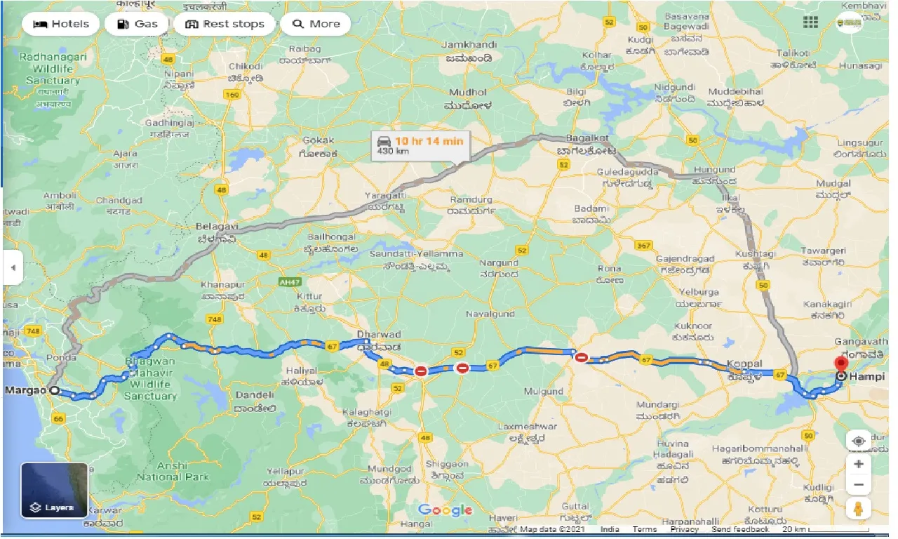 madgaon-to-hampi-one-way