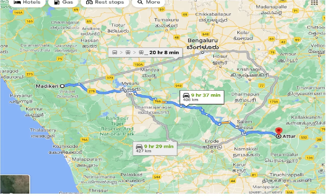 madikeri-to-attur-taxi