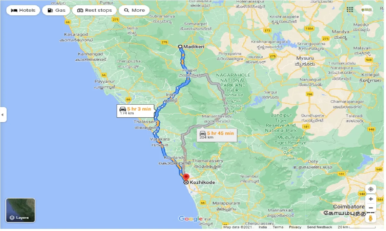 madikeri-to-calicut-outstation