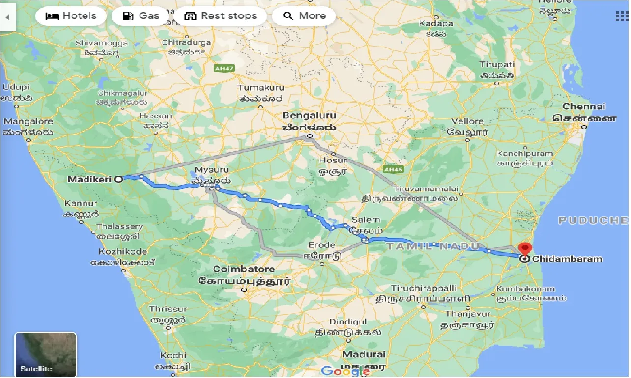 Madikeri To Chidambaram One Way madikeri-to-chidambaram-one-way