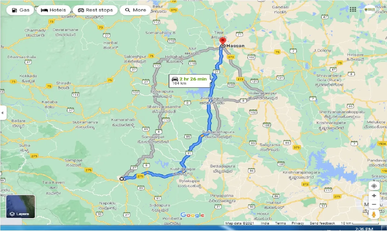 madikeri-to-hassan-one-way