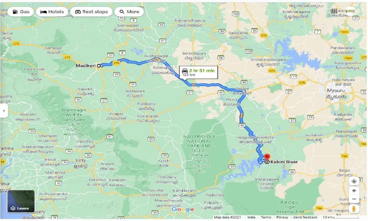 madikeri-to-kabini-outstation