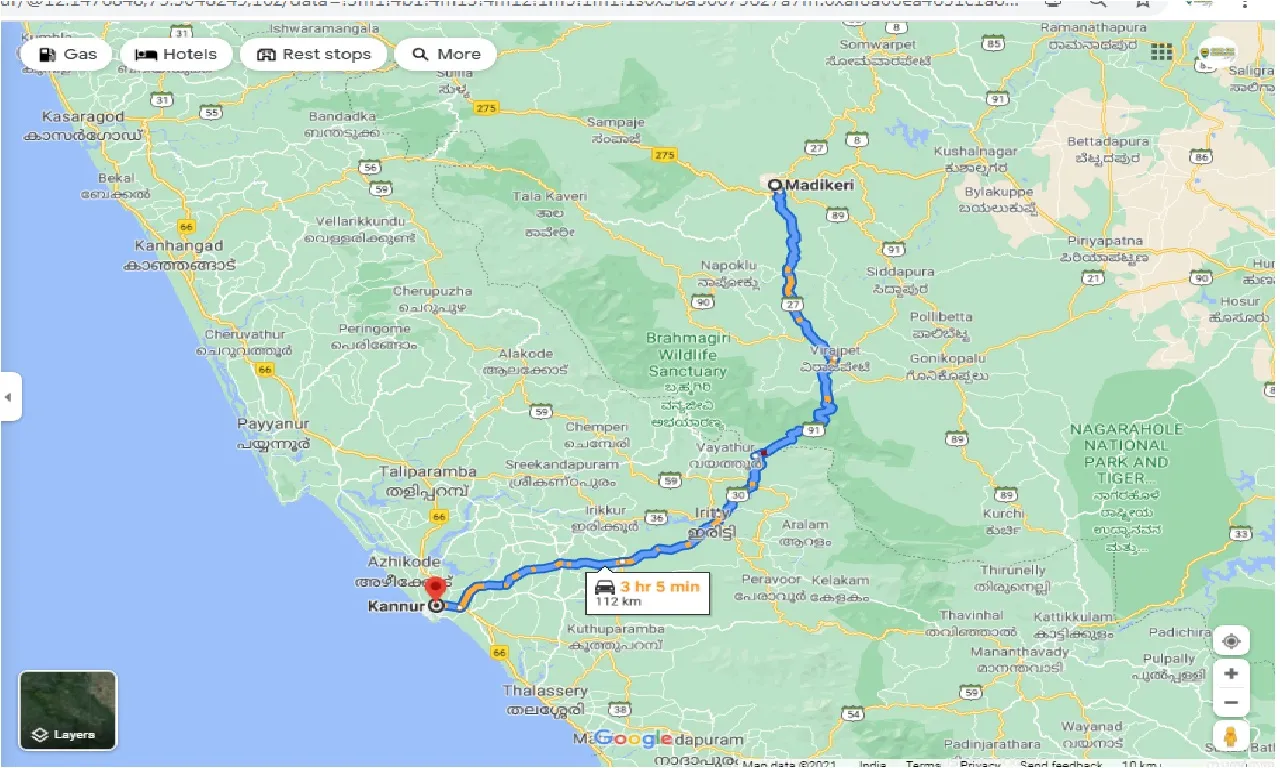 madikeri-to-kannur-round-trip