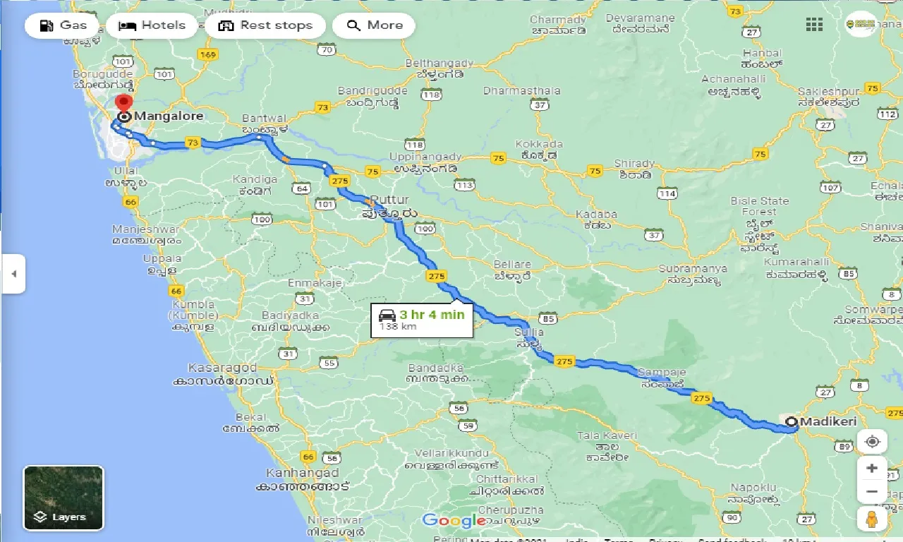 madikeri-to-mangalore-one-way