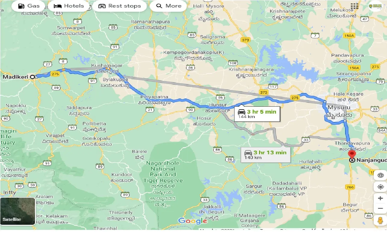 madikeri-to-nanjangud-one-way