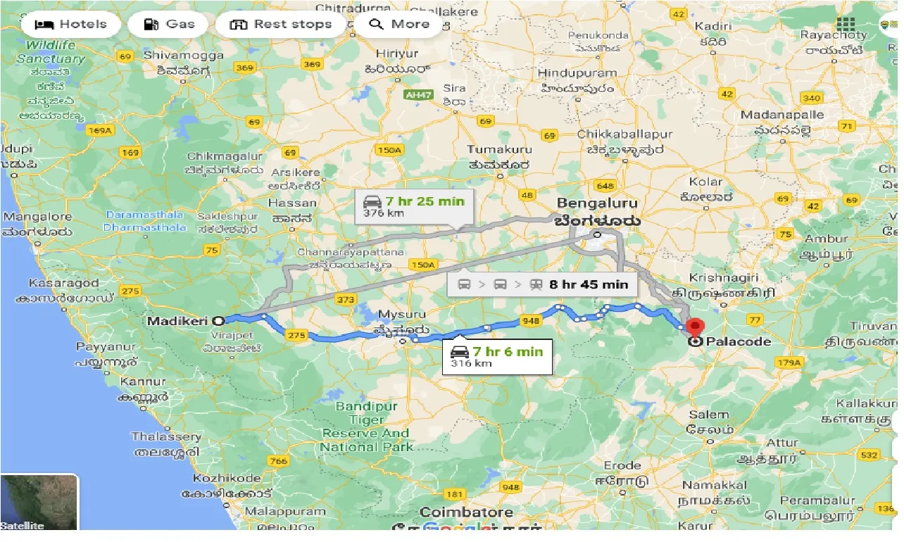 madikeri-to-palacode-taxi
