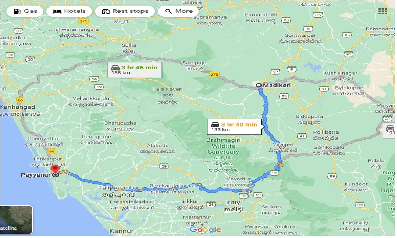 madikeri-to-payyanur-one-way