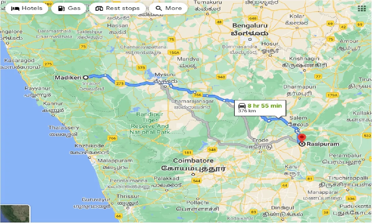 madikeri-to-rasipuram-one-way