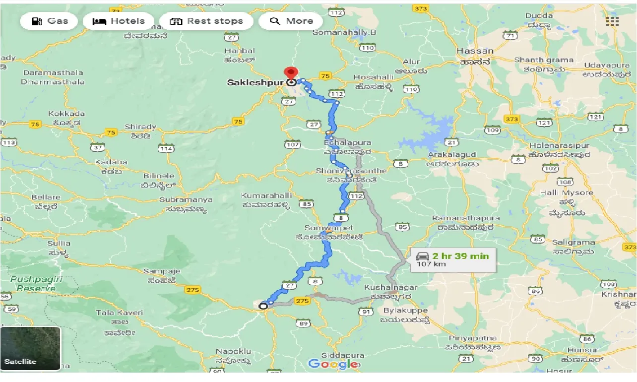 madikeri-to-sakleshpur-taxi