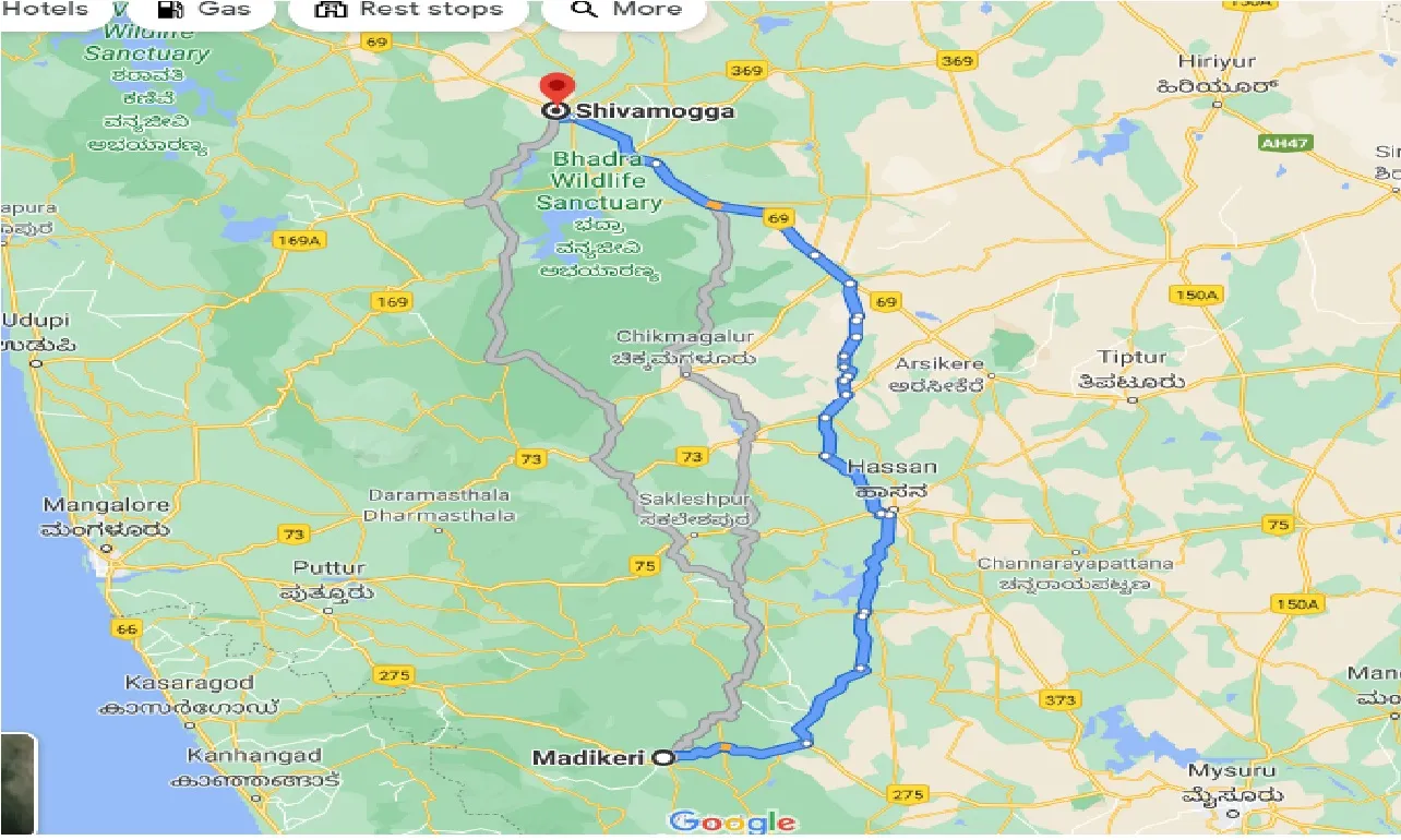 madikeri-to-shivamogga-taxi