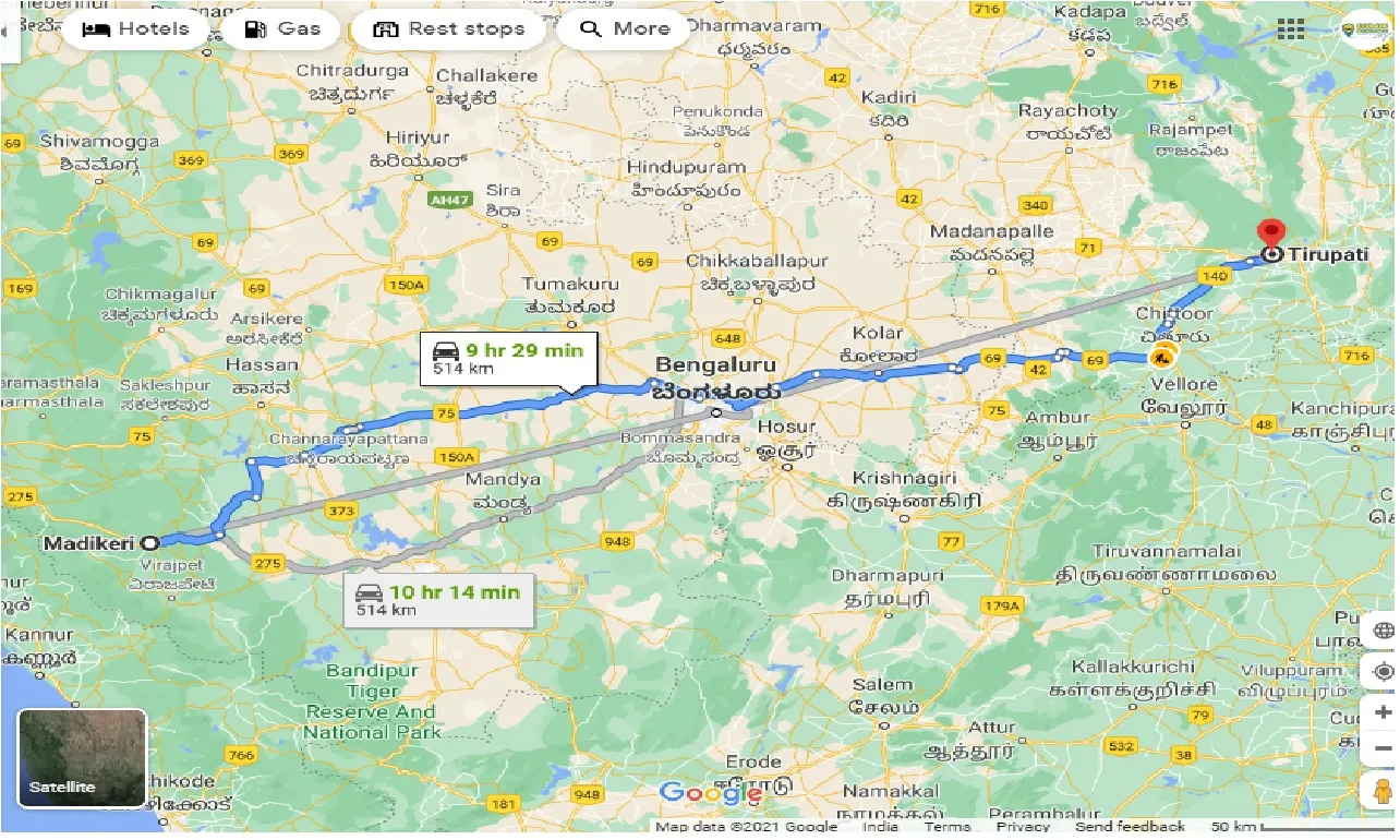 madikeri-to-tirupati-taxi