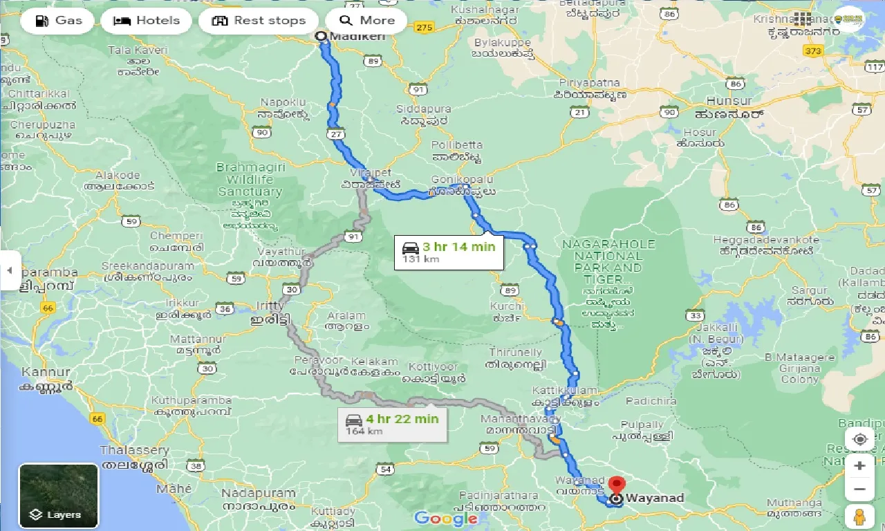 madikeri-to-wayanad-round-trip