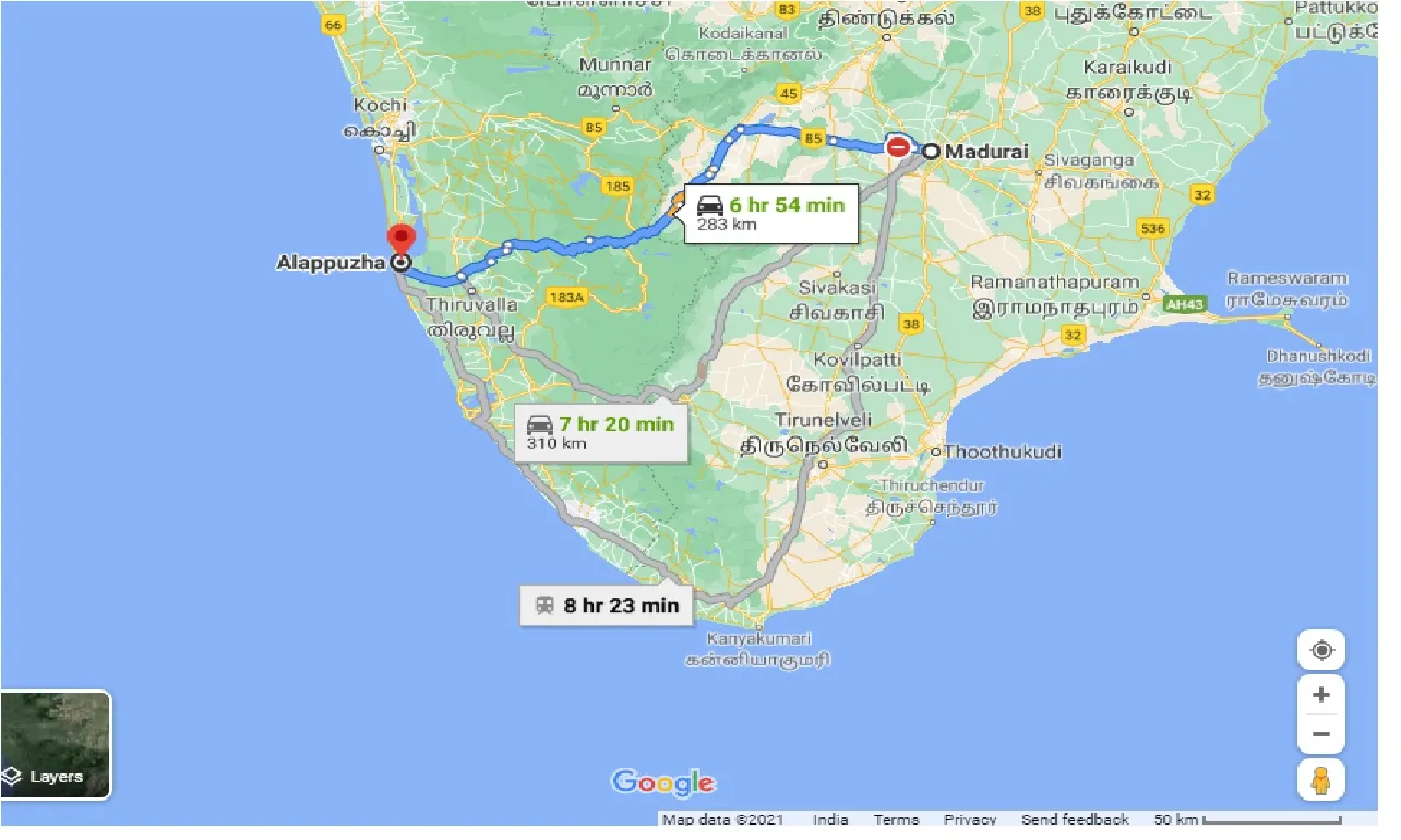 madurai-to-alappuzha-taxi