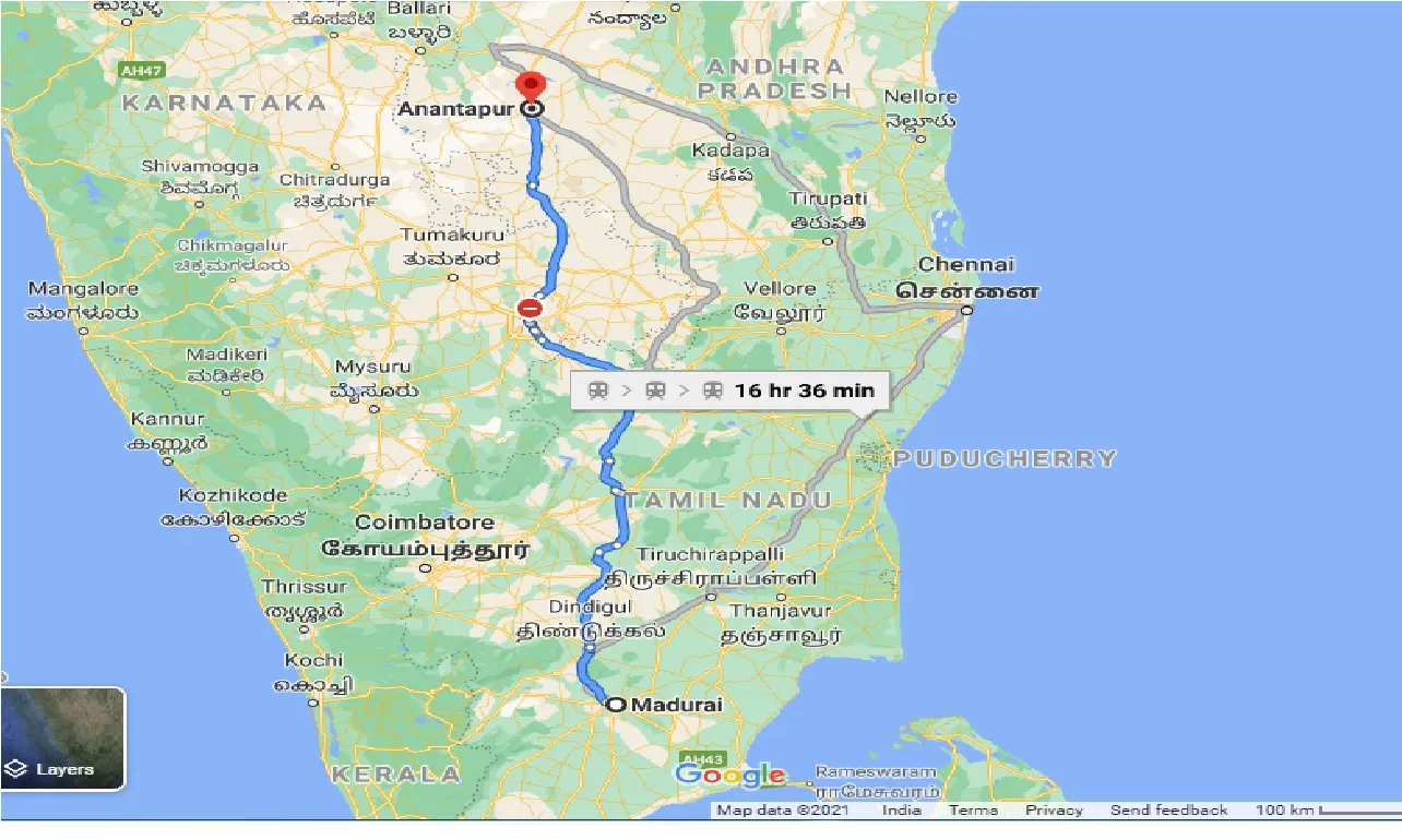 madurai-to-anantapur-taxi