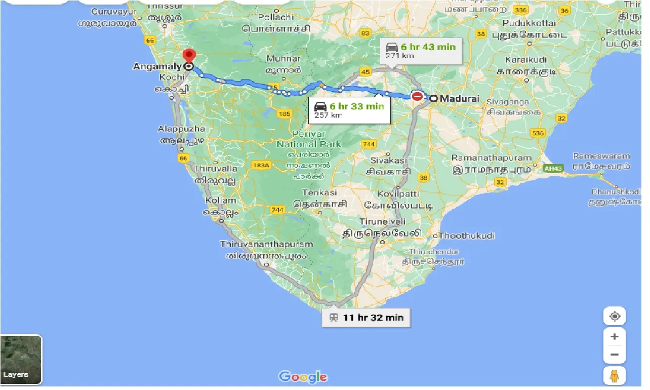 madurai-to-angamaly-one-way