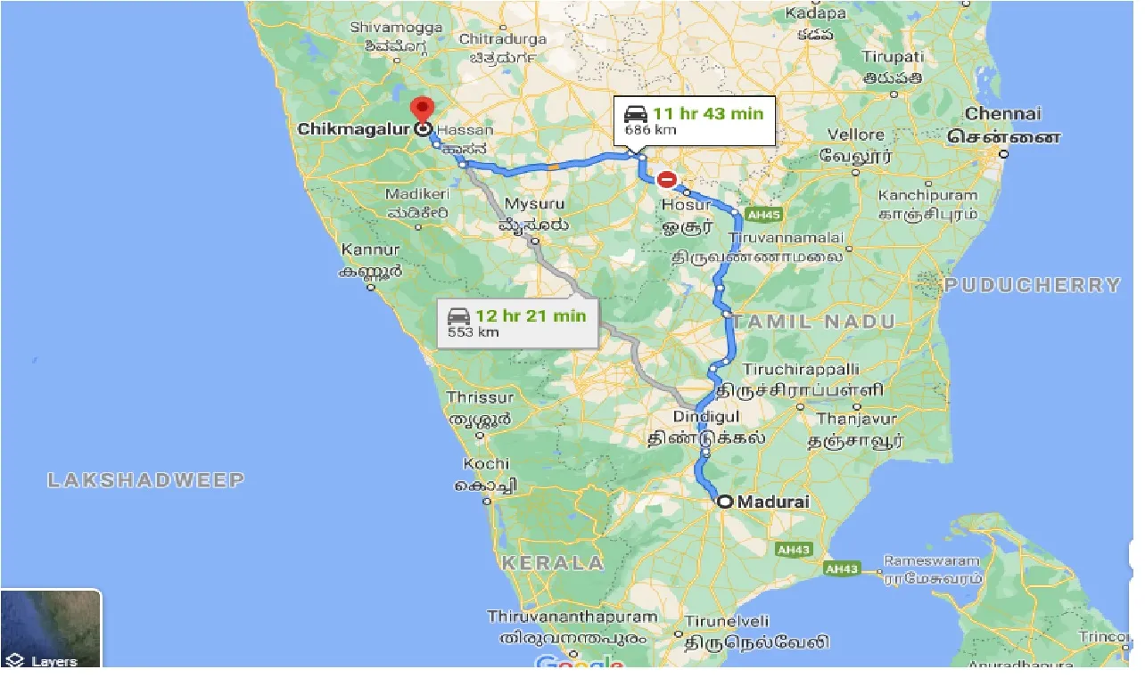 madurai-to-chikmagalur-one-way