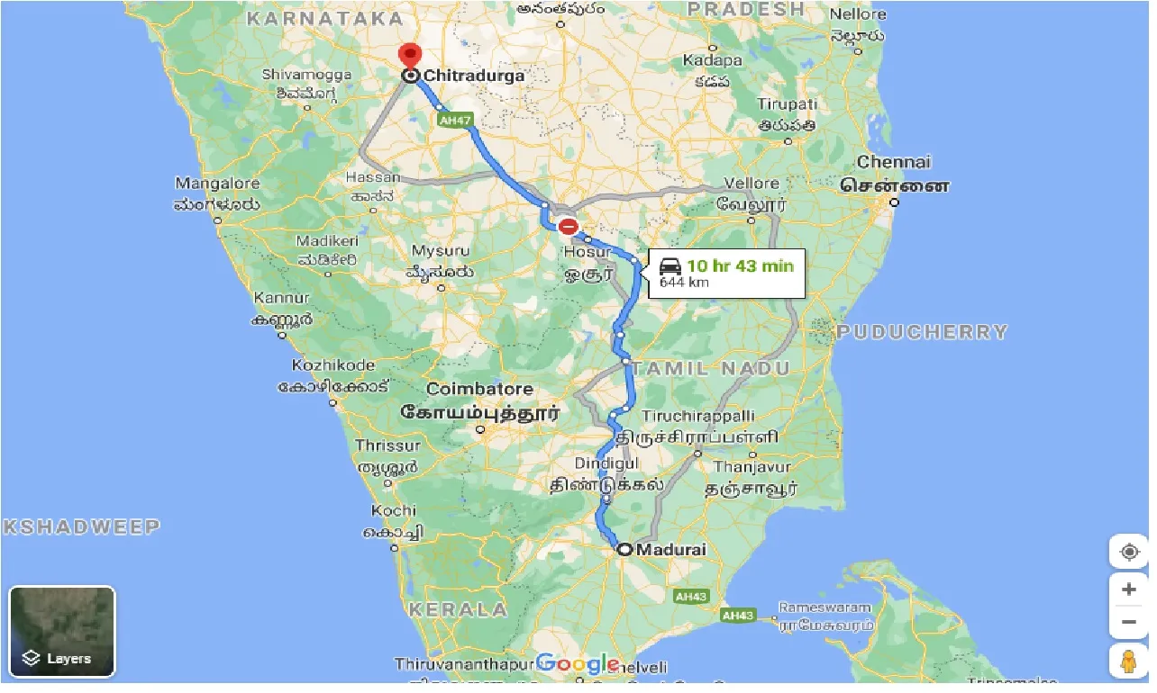 madurai-to-chitradurga-one-way