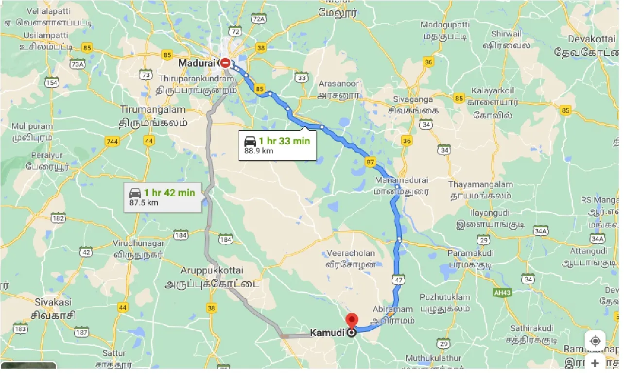 madurai-to-kamudi-one-way