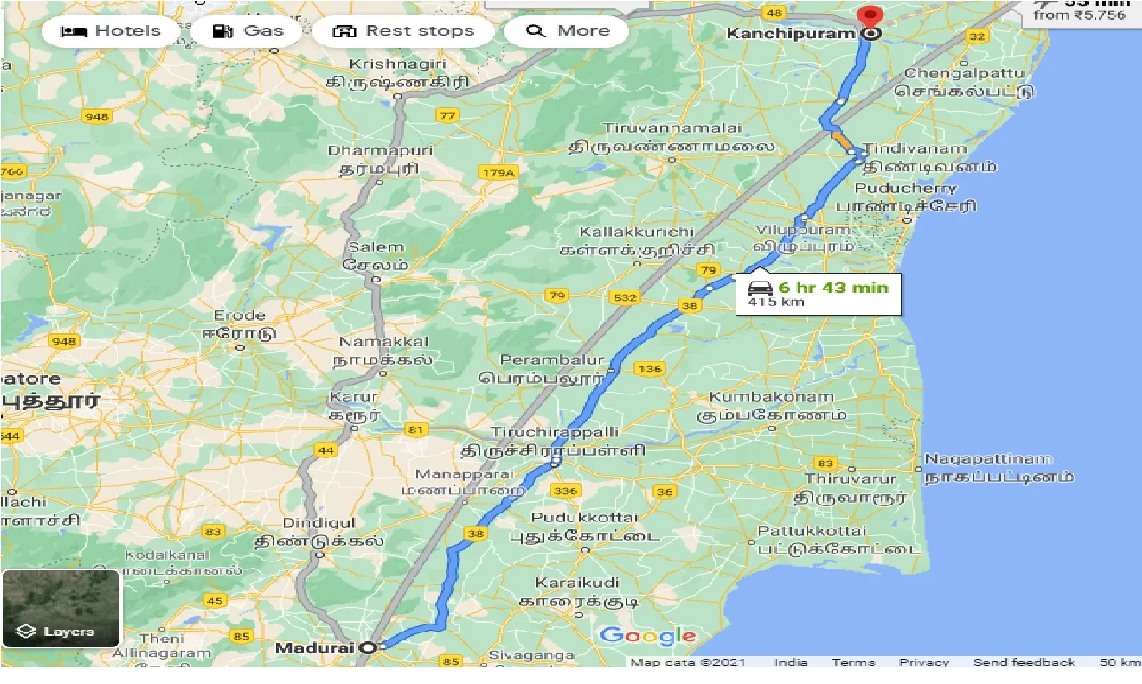 madurai-to-kanchipuram-taxi