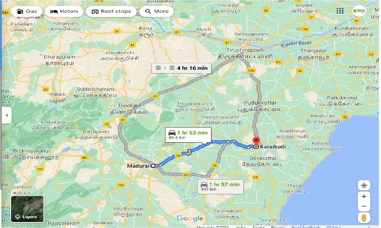 madurai-to-karaikudi-one-way