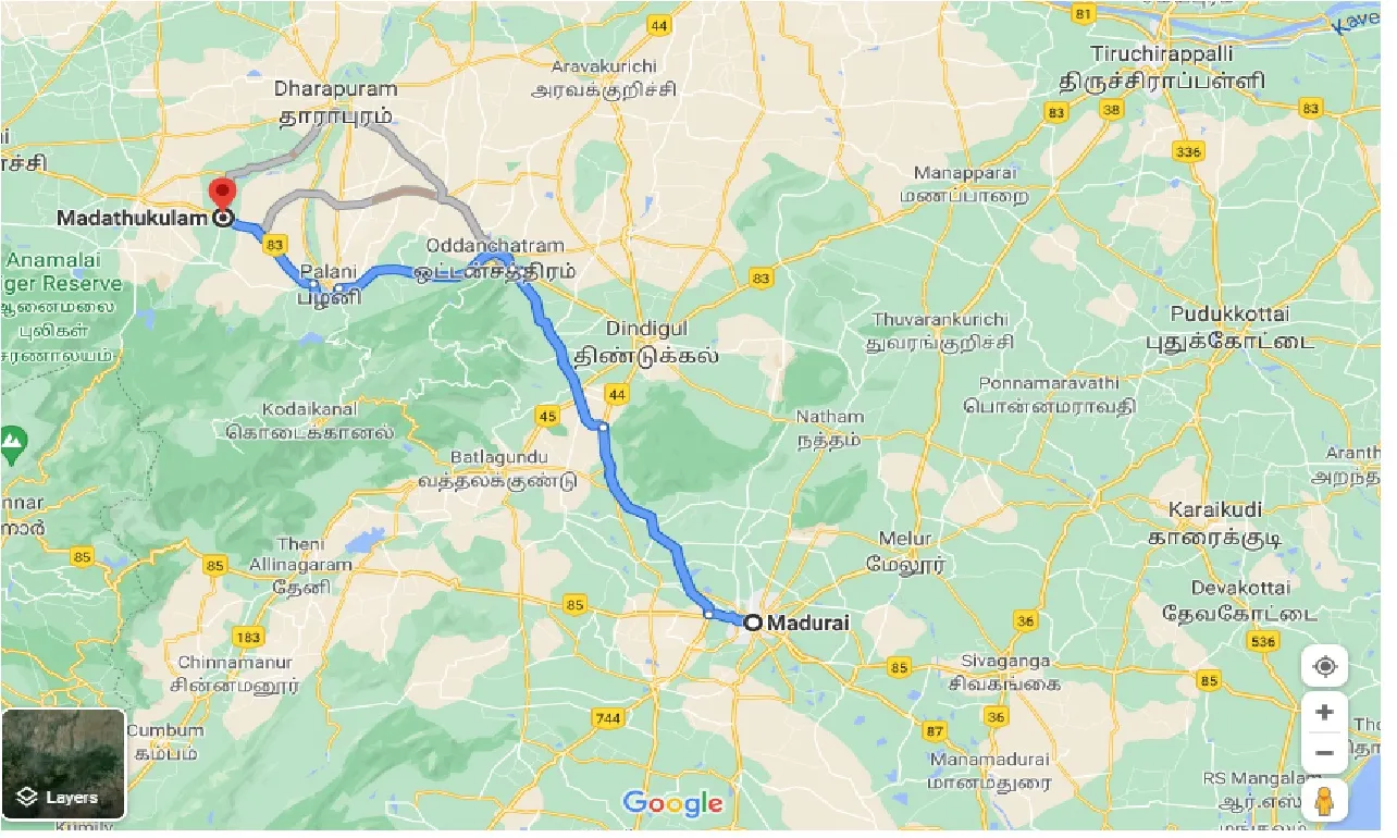 madurai-to-madathukulam-one-way