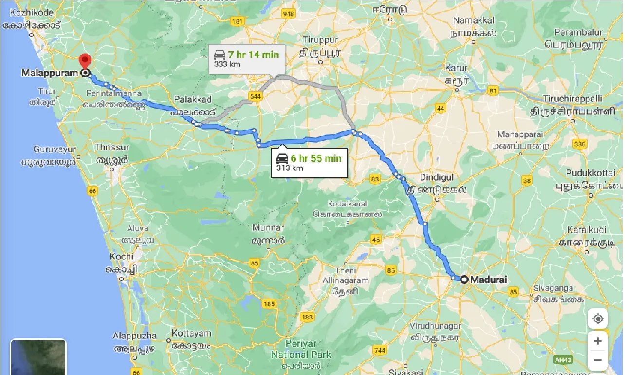 madurai-to-malappuram-taxi