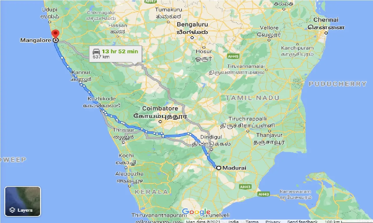 madurai-to-mangalore-one-way