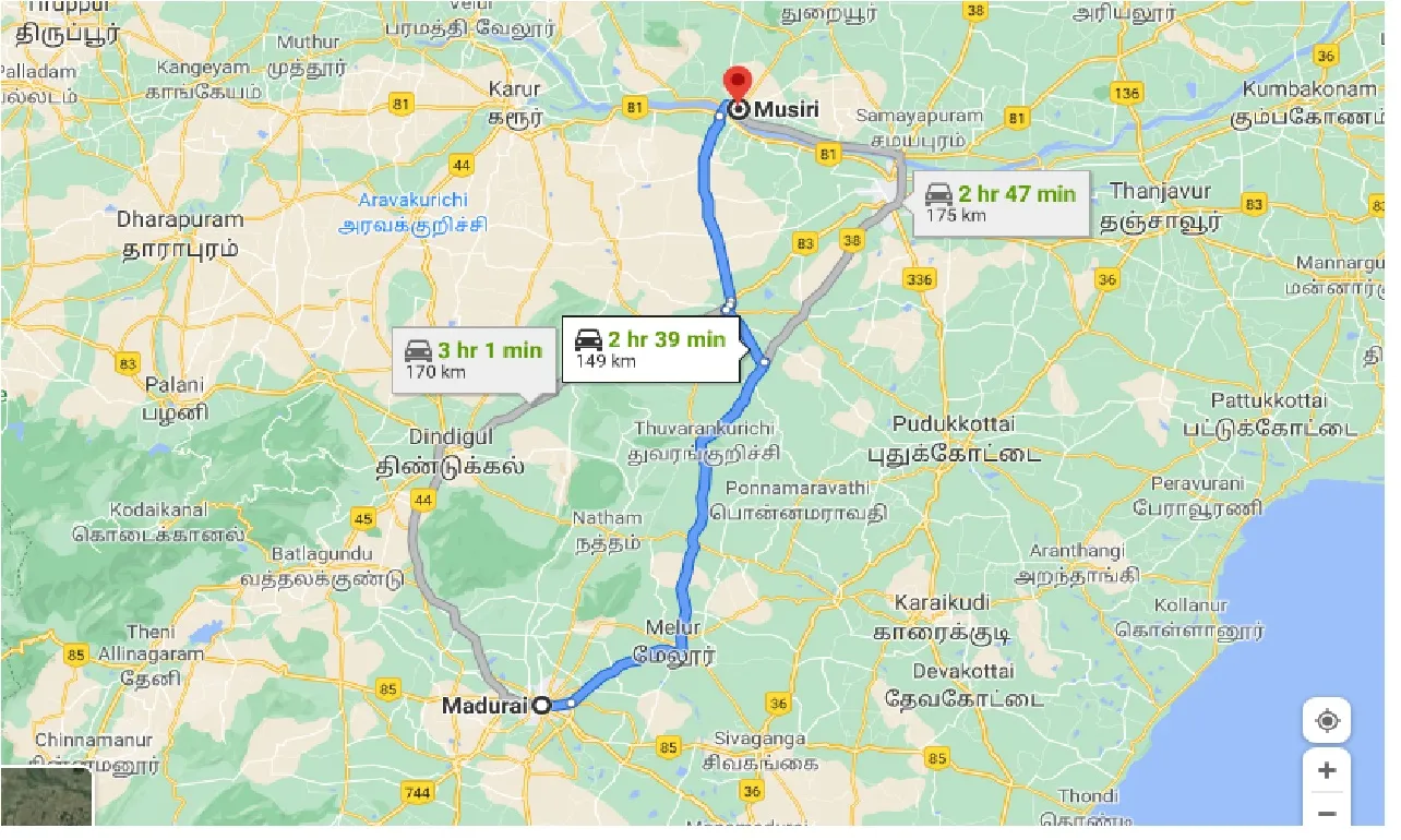 madurai-to-musiri-taxi