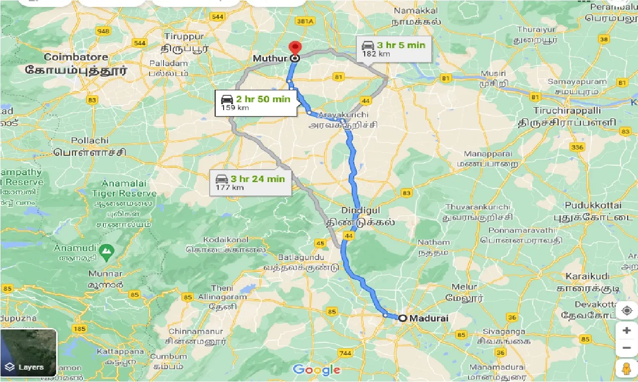 madurai-to-muthur-one-way