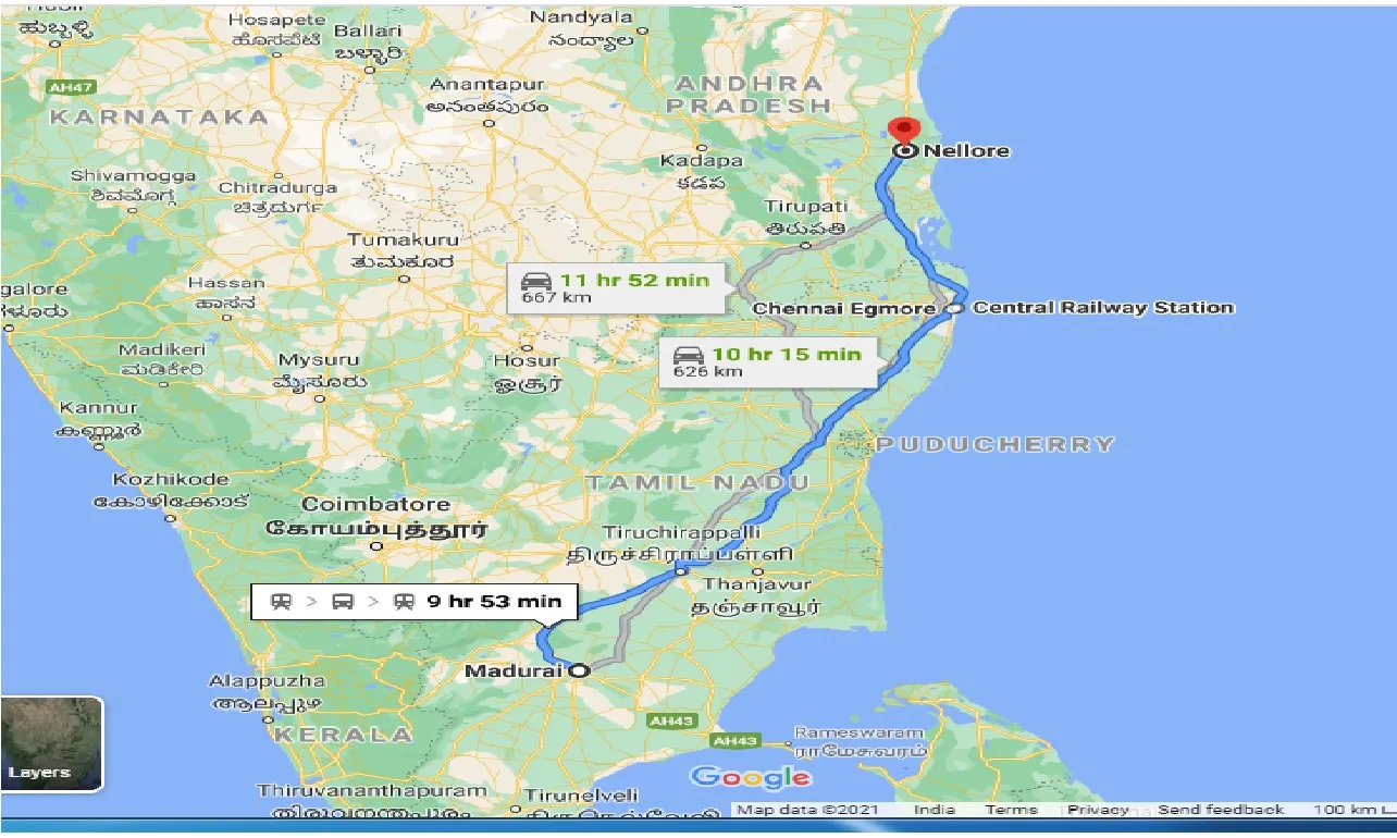 madurai-to-nellore-one-way