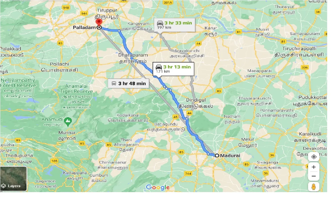 madurai-to-palladam-taxi