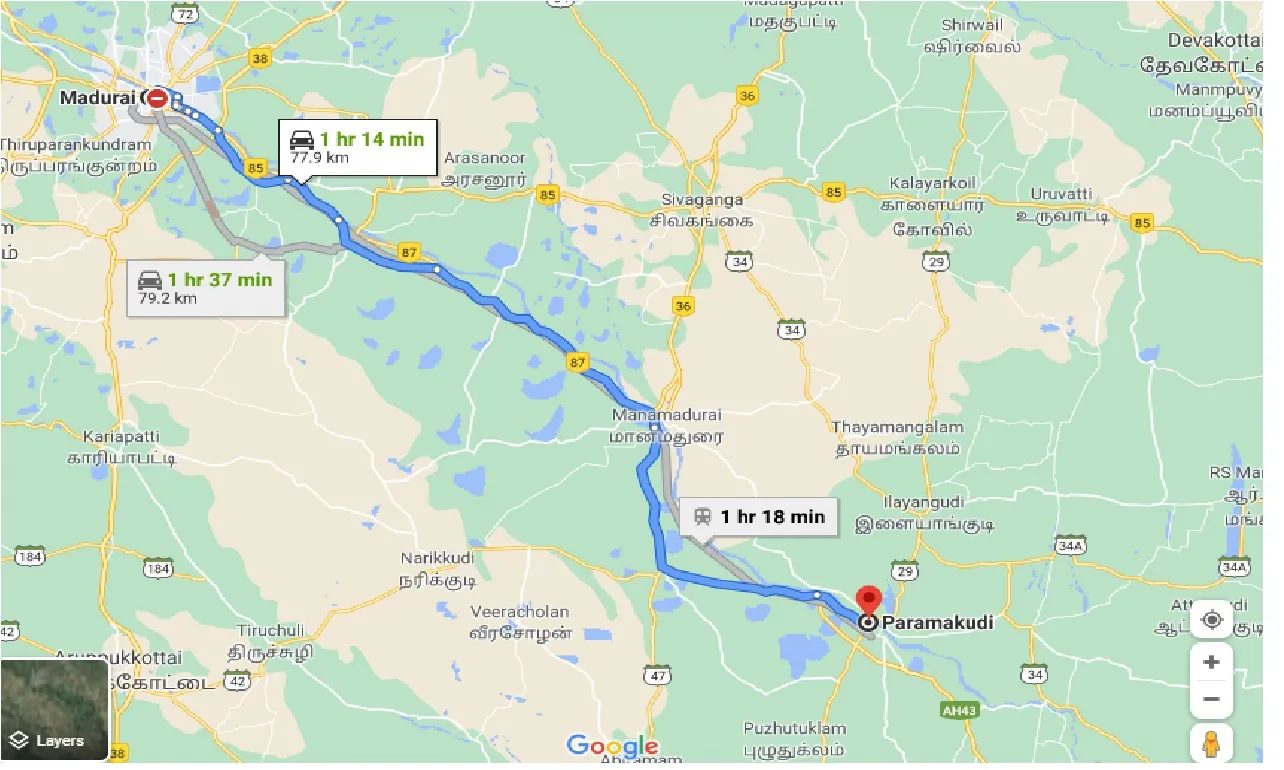 madurai-to-paramakudi-one-way