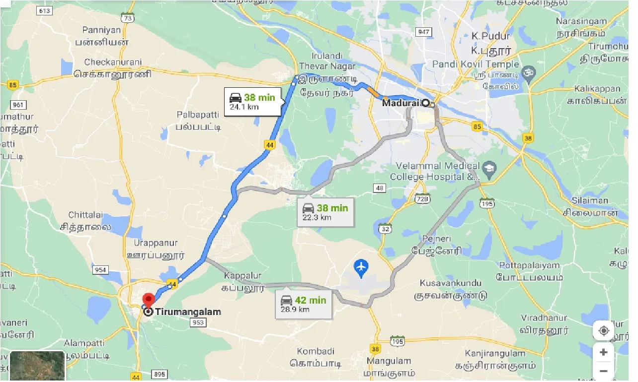 madurai-to-tirumangalam-taxi