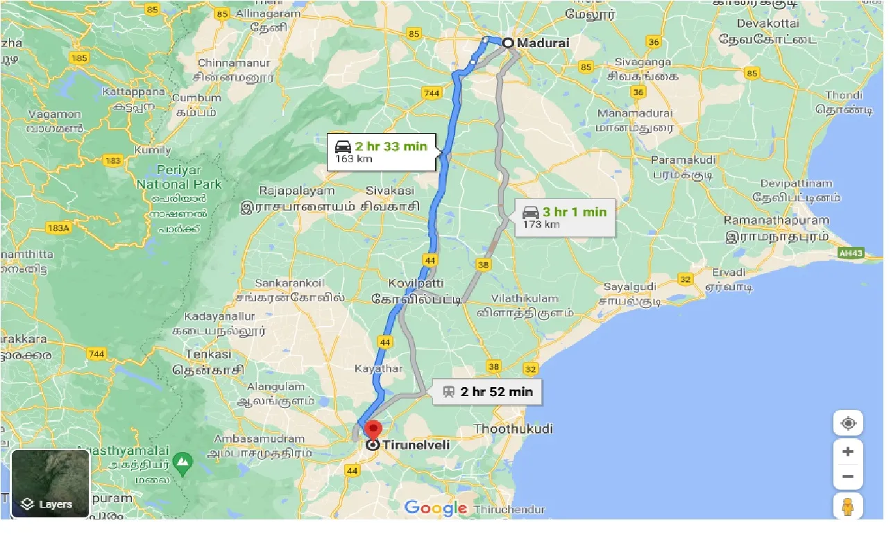 madurai-to-tiruneveli-one-way
