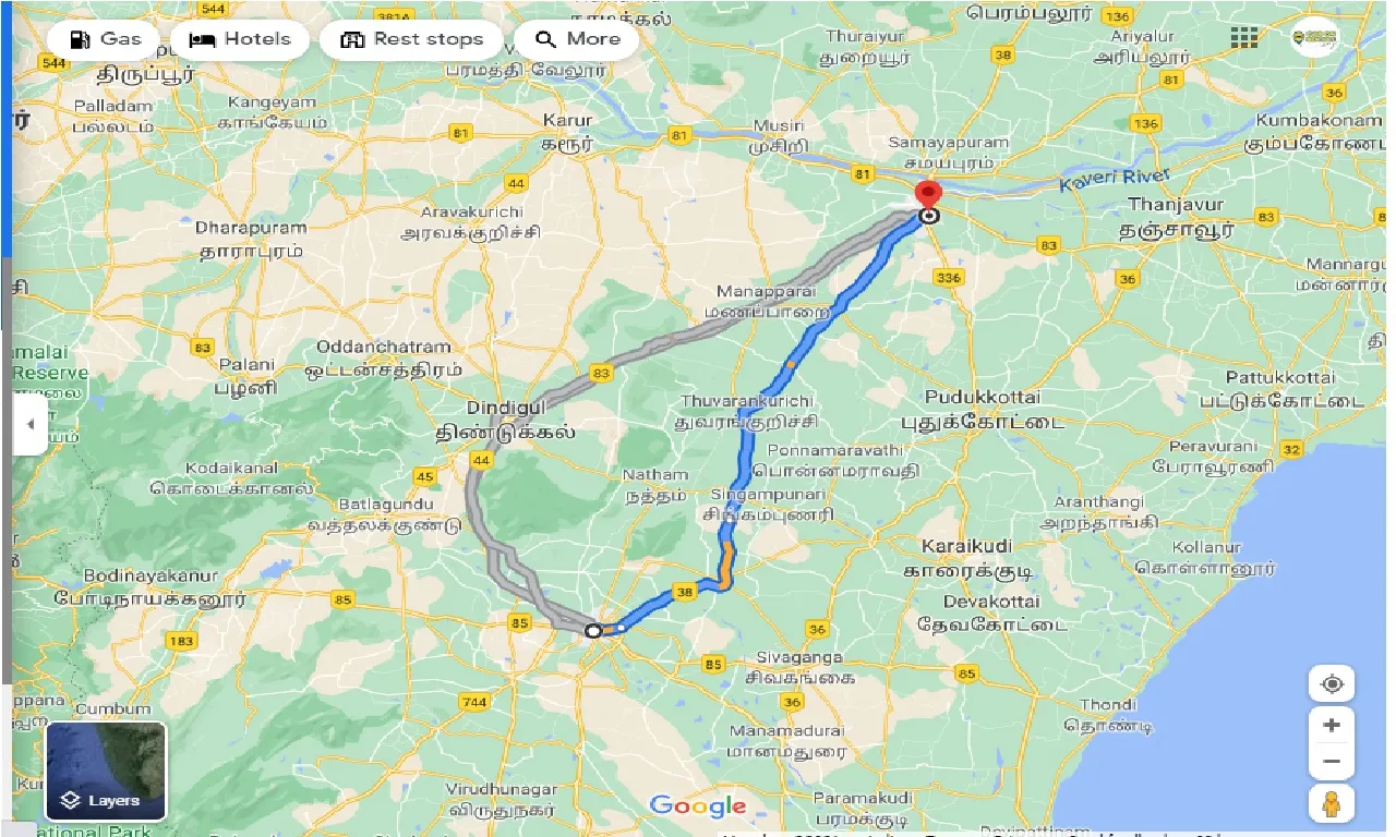 madurai-to-trichy-outstation
