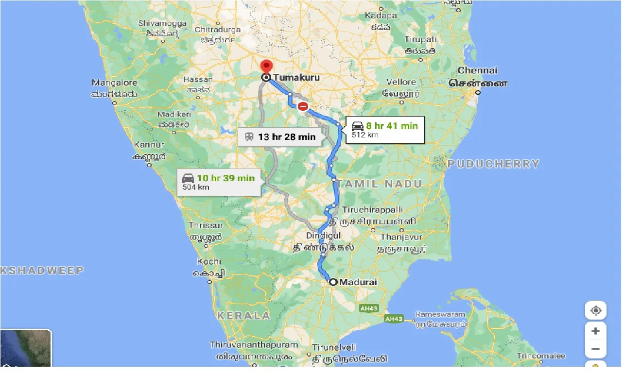 madurai-to-tumakuru-taxi
