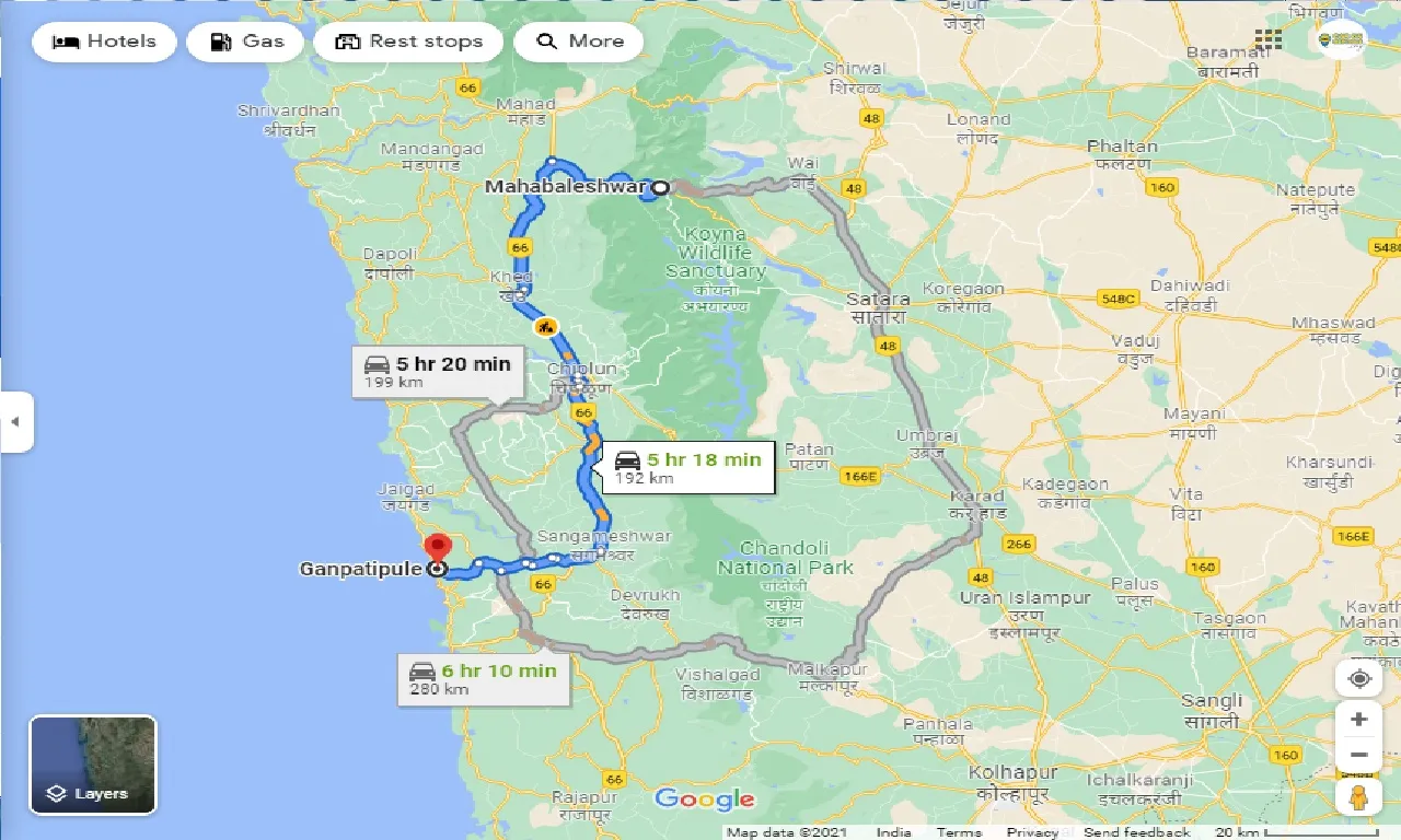 mahabaleshwar-to-ganpatipule-one-way