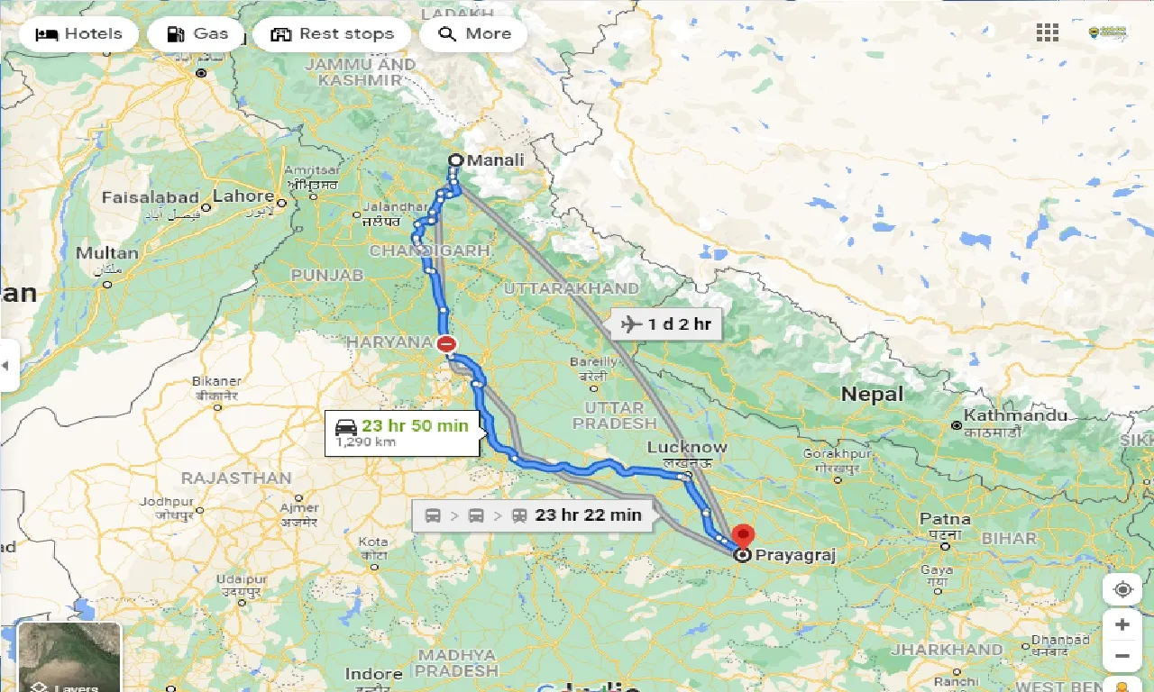 manali-to-allahabad-taxi