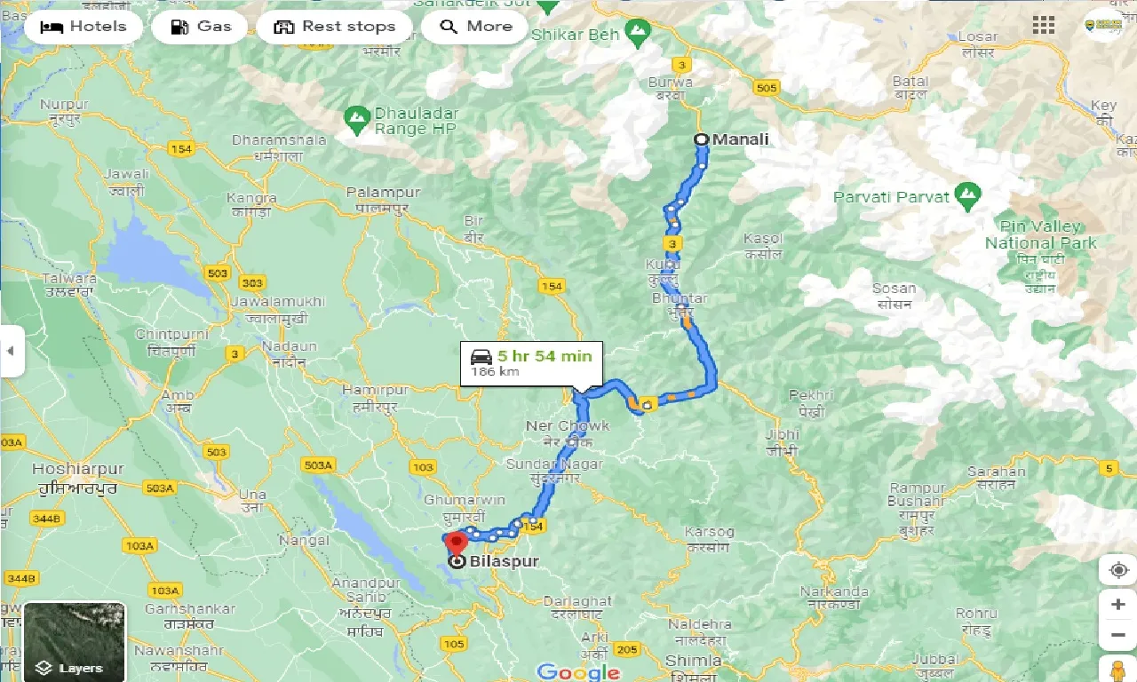 manali-to-bilaspur-hp-taxi