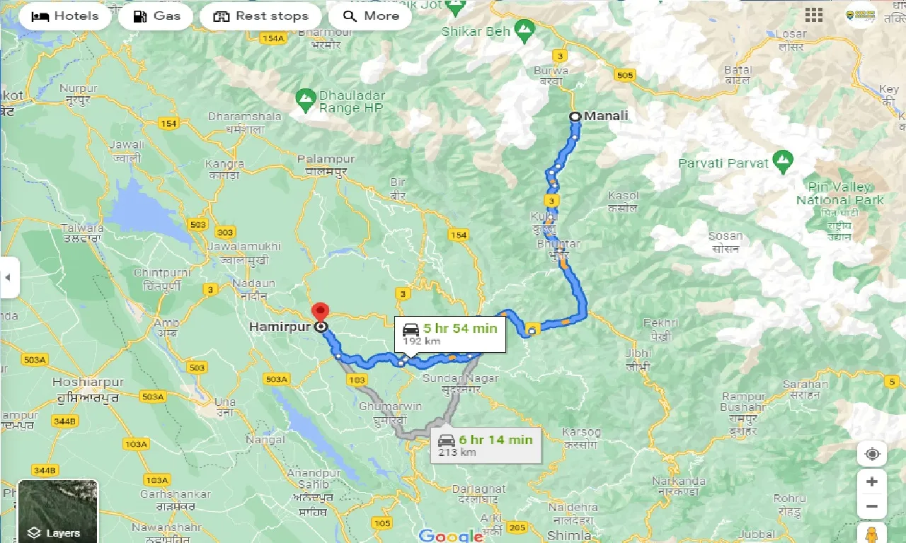 manali-to-hamirpur-taxi