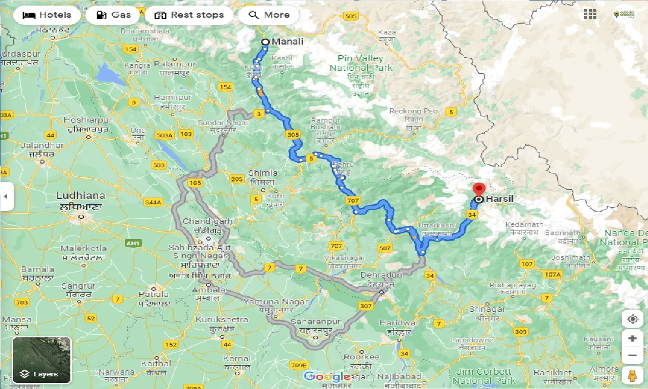 manali-to-harsil-taxi