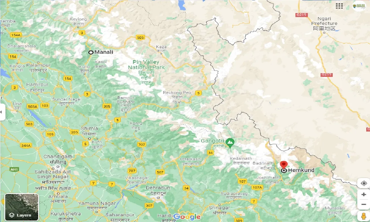 manali-to-hemkund-sahib-taxi