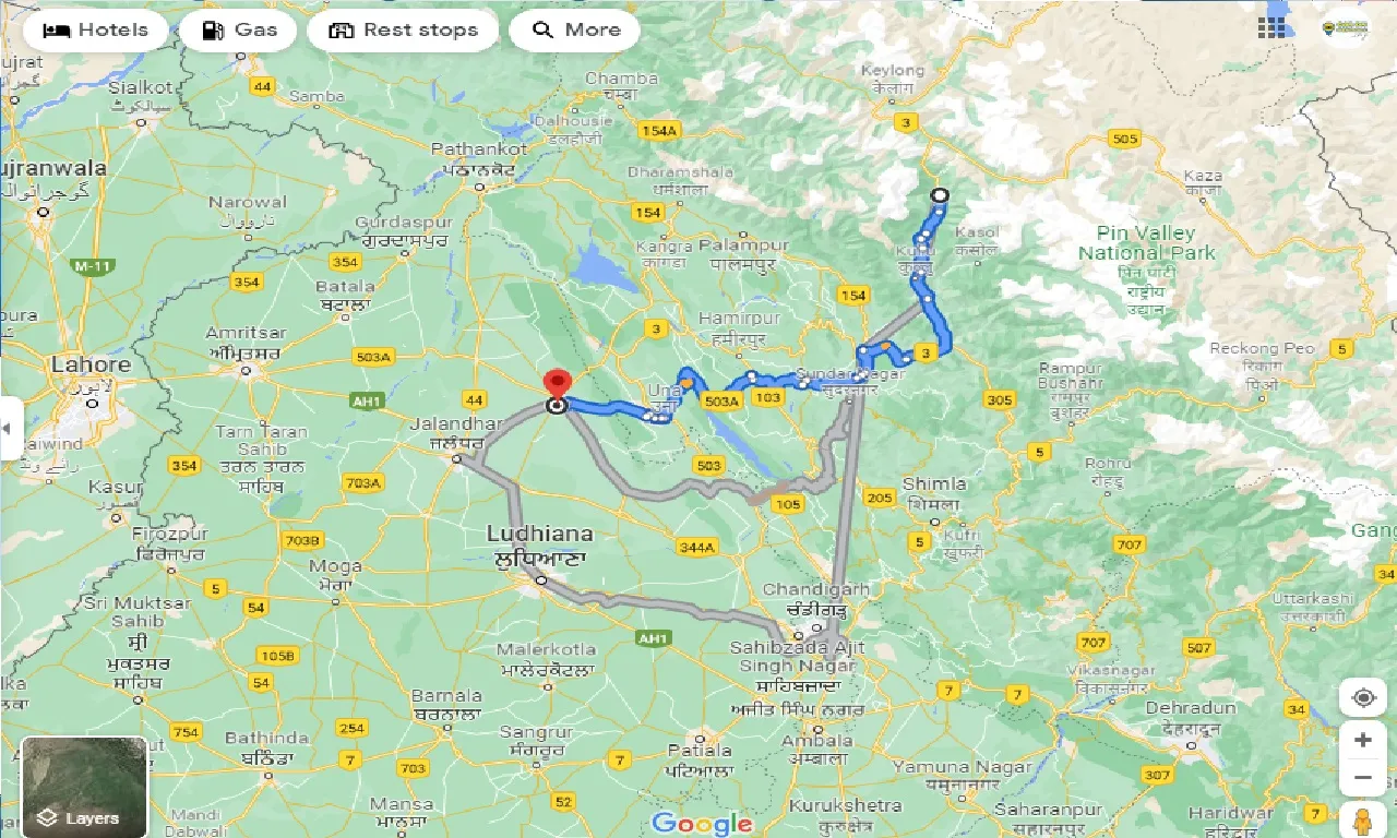 manali-to-hoshiarpur-one-way