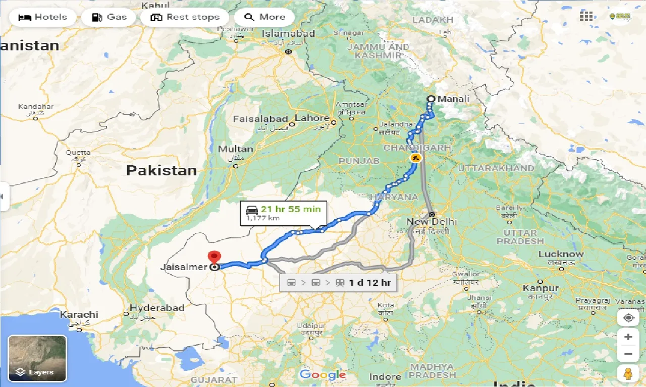 manali-to-jaisalmer-one-way